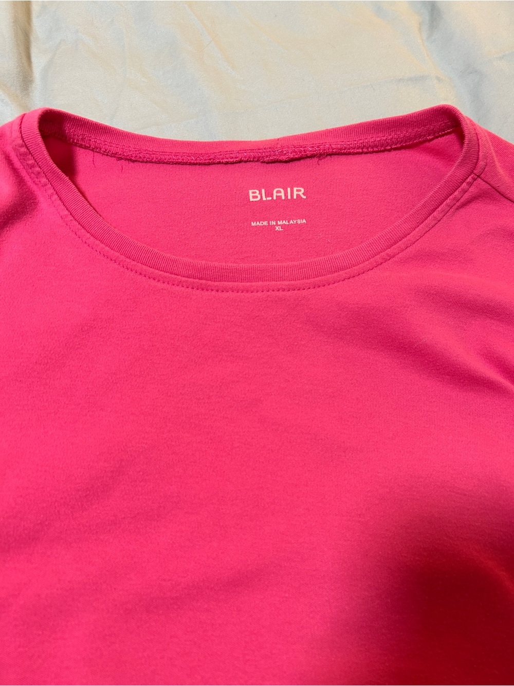 Blair Bright Pink Crewneck Tee